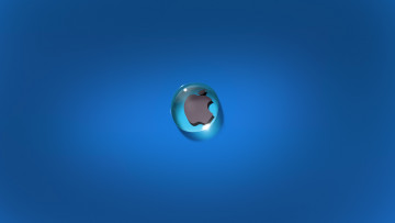 Картинка компьютеры apple алмаз фон логотип яблоко