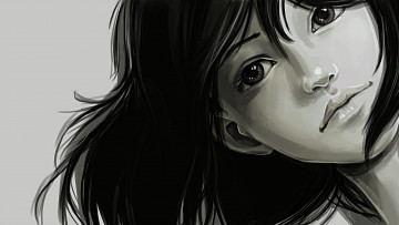 Картинка рисованные люди девушка