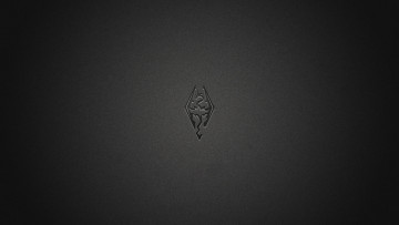 Картинка the+elder+scrolls+v +skyrim видео+игры фон логотип