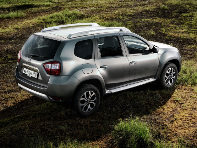 Обои картинки фото автомобили, nissan, datsun, terrano, ru-spec, 2014г, темный