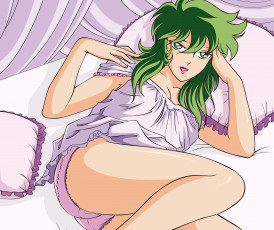 Картинка разное арты взгляд девушка фон кровать