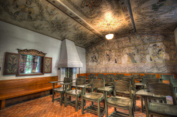 Картинка swedish+room интерьер убранство +роспись+храма собор комната кампус