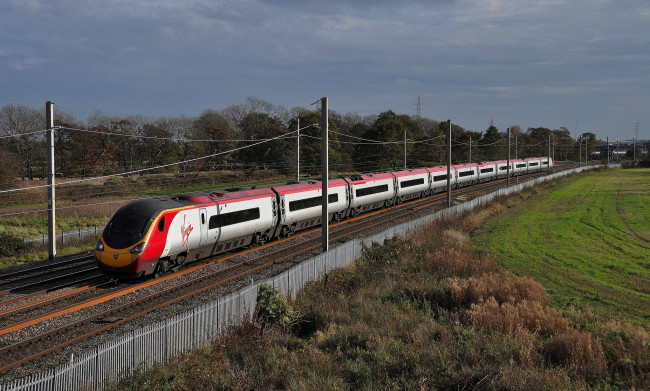 Обои картинки фото техника, поезда, поезд, скоростной