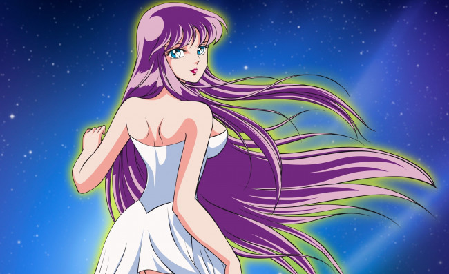 Обои картинки фото разное, арты, девушка, волосы, фон, взгляд