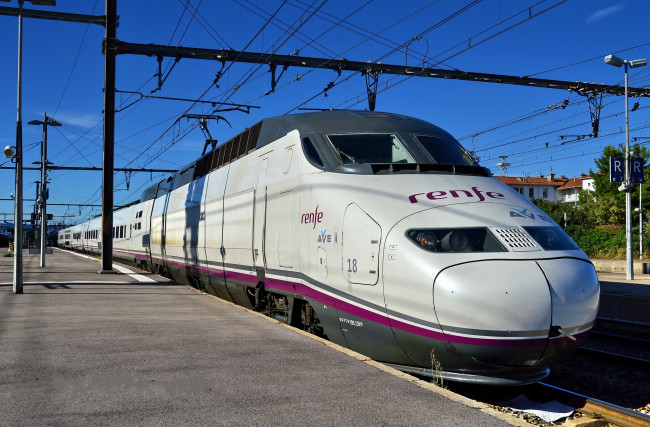 Обои картинки фото техника, поезда, поезд, скоростной