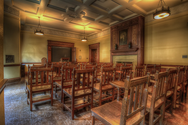 Обои картинки фото scottish room, интерьер, убранство,  роспись храма, собор, комната, кампус