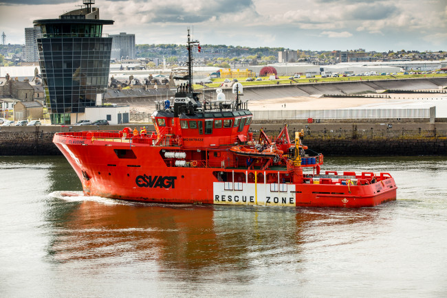 Обои картинки фото esvagt claudine, корабли, другое, судно, специальное