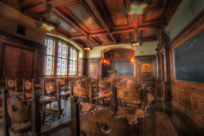 Обои картинки фото german room, интерьер, убранство,  роспись храма, комната, кампус, собор