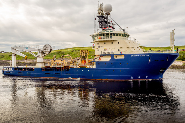 Обои картинки фото grampian surveyor, корабли, другое, судно, специальное