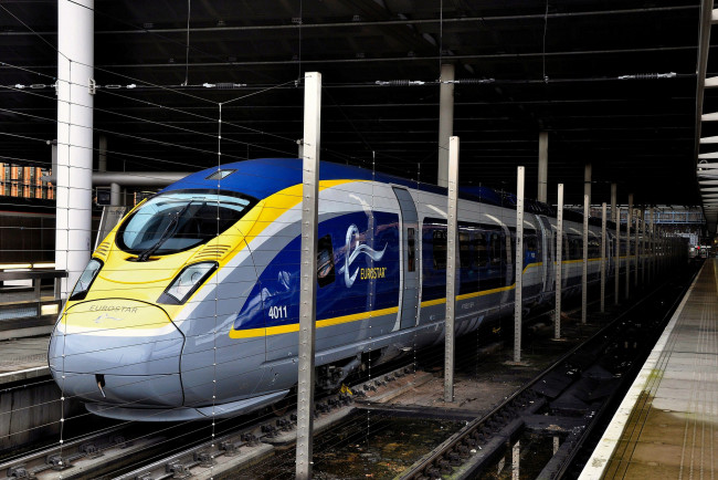 Обои картинки фото техника, поезда, поезд, скоростной