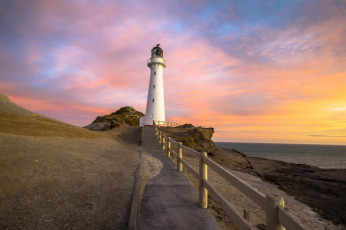 Картинка природа маяки маяк побережье