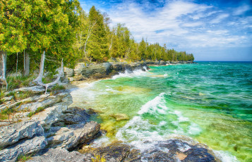 Картинка природа побережье море берег