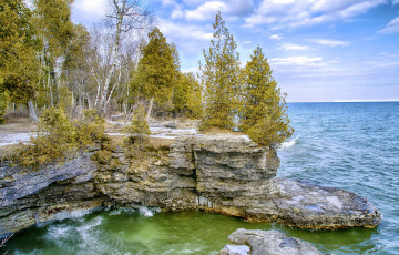 Картинка природа побережье море берег