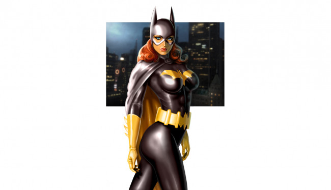 Обои картинки фото рисованное, комиксы, девушка, фон, взгляд, униформа