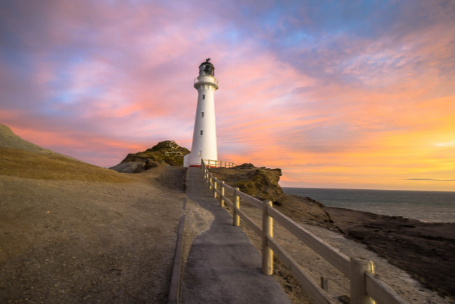 Обои картинки фото природа, маяки, маяк, побережье