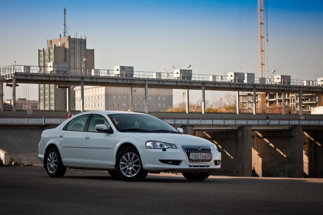 Обои картинки фото волга сайбер, автомобили, газ, волга, сайбер
