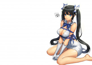 Картинка аниме danmachi гестия