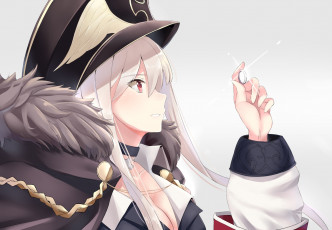 Картинка аниме girls+frontline фон взгляд девушка