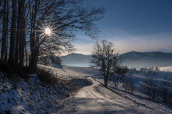 Картинка природа дороги тракт