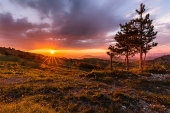 Картинка природа восходы закаты рассвет