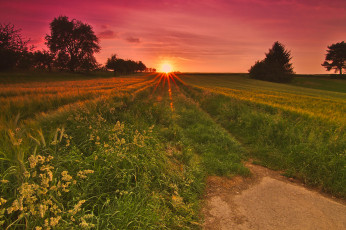 Картинка природа восходы закаты рассвет