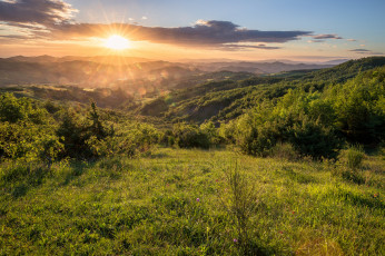 Картинка природа восходы закаты рассвет