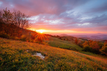 Картинка природа восходы закаты рассвет