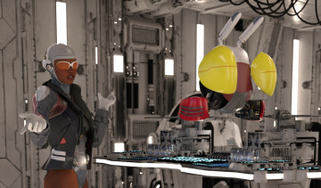 Картинка 3д+графика фантазия+ fantasy девушка фон взгляд