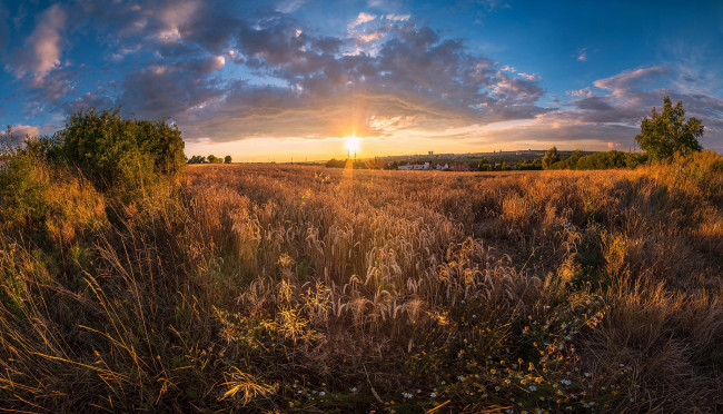 Обои картинки фото природа, восходы, закаты, рассвет