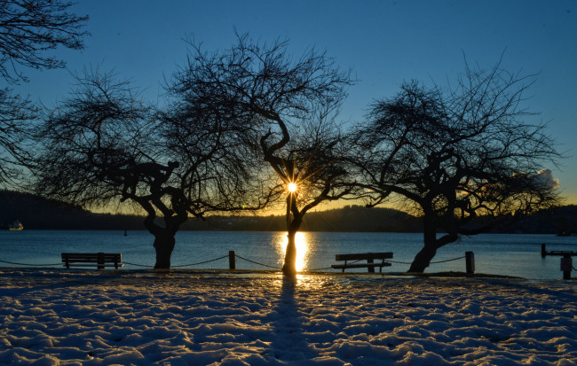 Обои картинки фото природа, восходы, закаты, рассвет