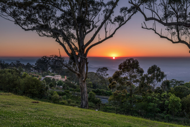 Обои картинки фото природа, восходы, закаты, рассвет