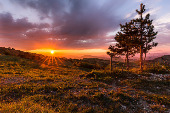 Обои картинки фото природа, восходы, закаты, рассвет