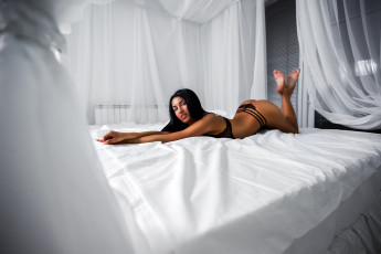 Картинка девушка девушки -unsort+ брюнетки темноволосые модель