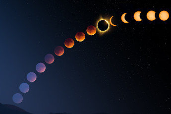 Картинка космос луна простор