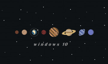 Картинка компьютеры windows++10 фон логотип