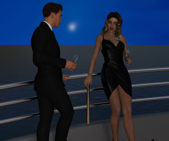 Обои картинки фото she wolf, 3д графика, фантазия , fantasy, девушка, взгляд, фон