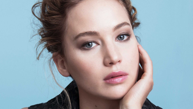 Обои картинки фото девушки, jennifer lawrence, дженнифер, лоуренс, актриса, блондинка, лицо