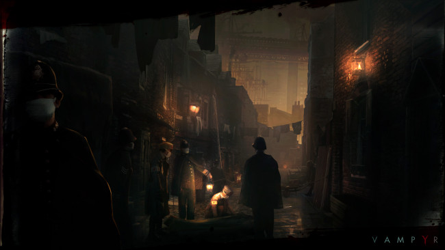 Обои картинки фото видео игры, vampyr