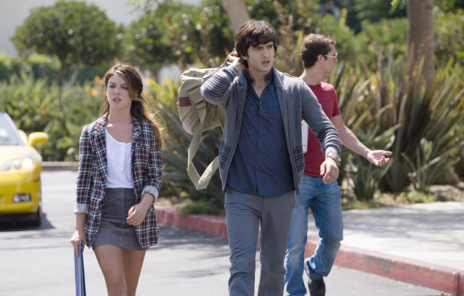 Обои картинки фото кино фильмы, 90210, компания, парни, девушка, беверли, хилз
