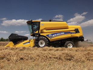 Картинка техника комбайны new holland