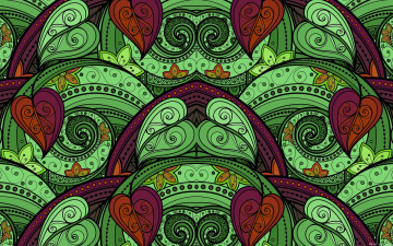 обоя векторная графика, -графика , graphics, цвет, фон, узор