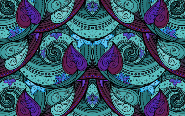 Обои картинки фото векторная графика, -графика , graphics, цвет, фон, узор