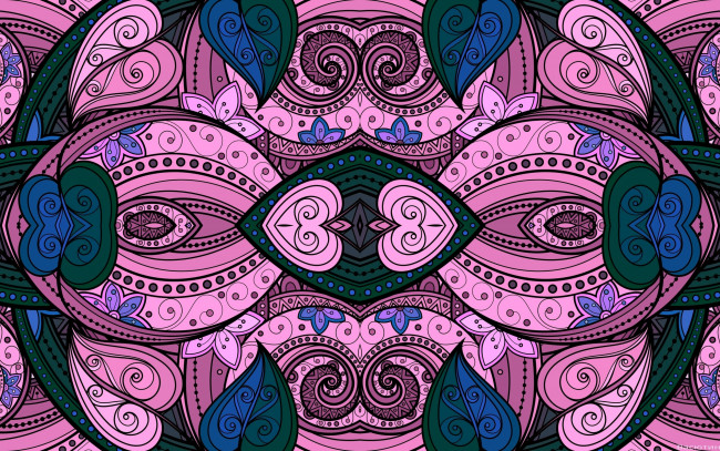 Обои картинки фото векторная графика, -графика , graphics, фон, цвет, узор