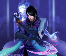 Картинка видео+игры league+of+legends alune aphelios оружие пара