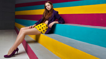 Картинка девушки -+брюнетки +шатенки брюнетка длинные волосы isabella пиджак