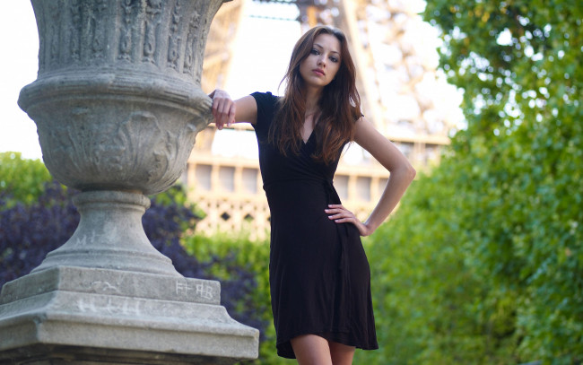 Обои картинки фото девушка в чёрном белье, девушки, anna sbitnaya, девушка, красивая, супер, секси, няша, нежная, классная, модница, лапочка, мадам