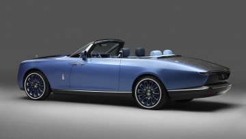 Картинка rolls-royce+boat+tail+2021 автомобили rolls-royce rolls royce boat tail 2021 голубой кабриолет