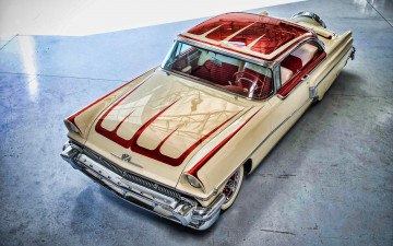 Картинка 1956+mercury+montclair автомобили mercury montclair тюнинг 1956 года ретро американские hdr меркурий