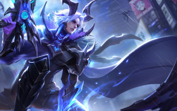 Картинка видео+игры honor+of+kings парень броня плащ оружие