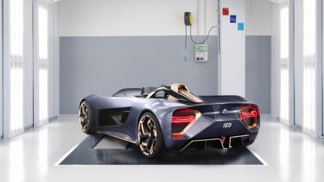 Обои картинки фото автомобили, suzuki, misano, 2021, суперкар, вид, сзади